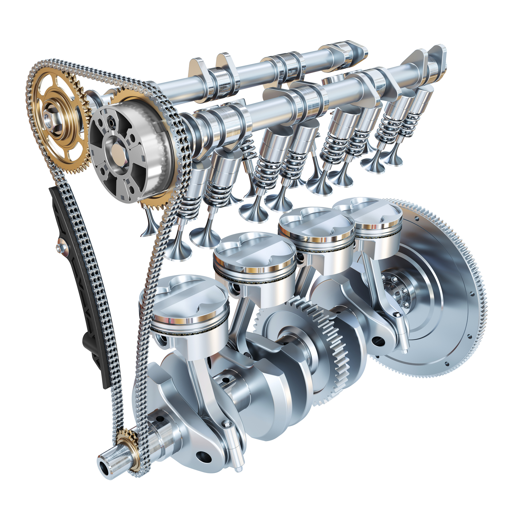Crankshaft and Camshaft Connection: Precision In Motion